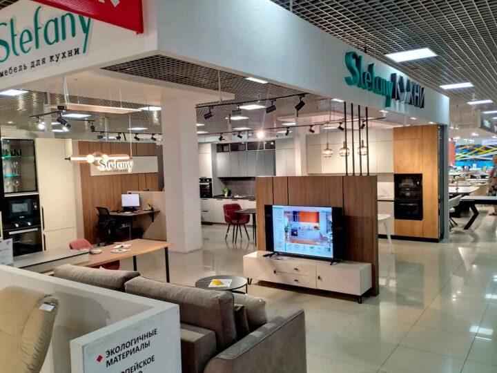 Магазин «Stefany КУХНИ» г. Ижевск, ул. Молодежная, 107Б, СЦ "Азбука ремонта", 3 этаж